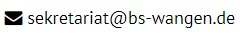 Mail-Adresse Sekretariat
